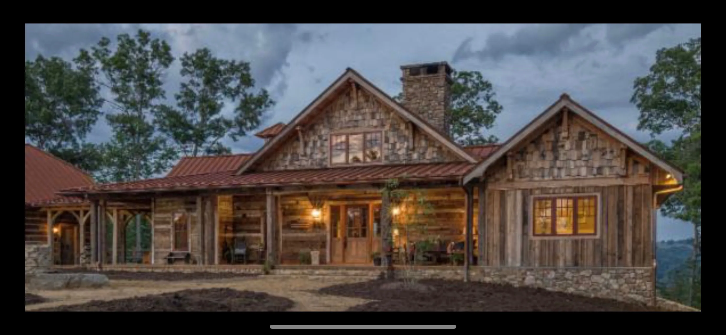 Luxury home with mountain views